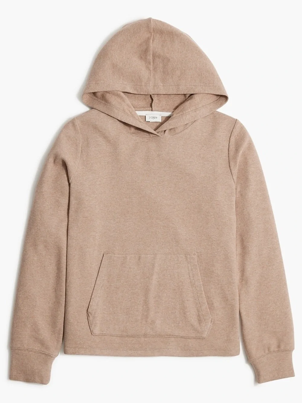 J. Crew women’s Cloudspun Hoodie - Light Tan NWT